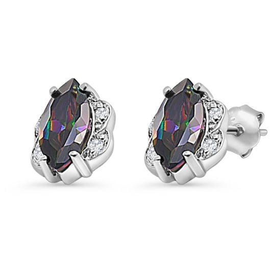 Marquise Stud Earring