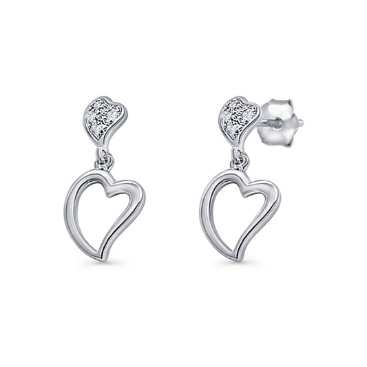 Heart Stud Earring