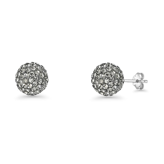 Full Ball Stud Earrings