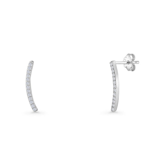 Bar Stud Earring