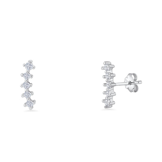 Bar Stud Earring