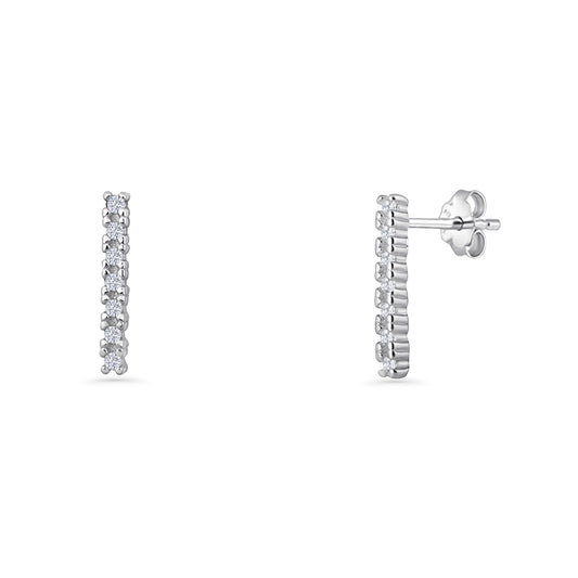 Line Bar Earrings