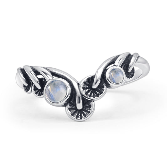 Mushroom Chevron Ring