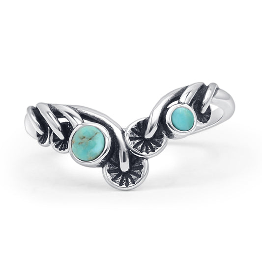 Mushroom Chevron Ring