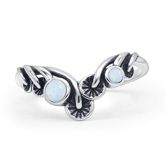 Mushroom Chevron Ring