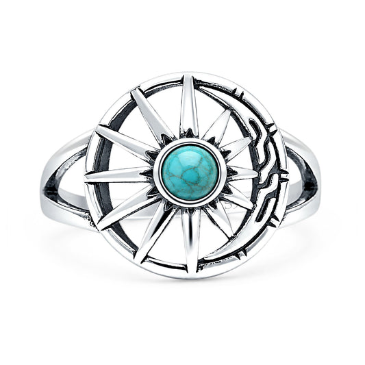 Celestial Sun Moon Ring