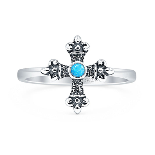 Medieval Cross Ring