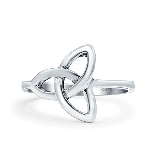 Celtic Ring Oxidized Band Thumb Ring (13mm)