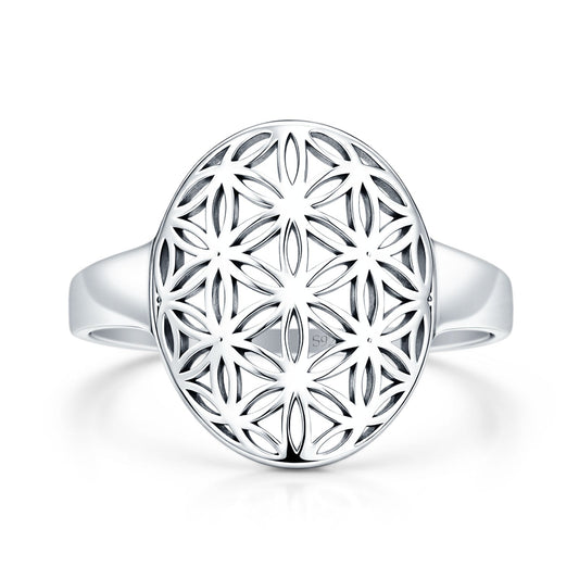 Flower Of Life Ring