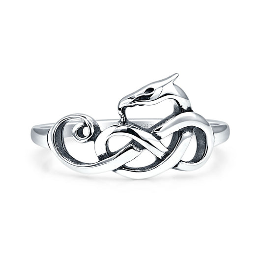 Snake Infinity Ring