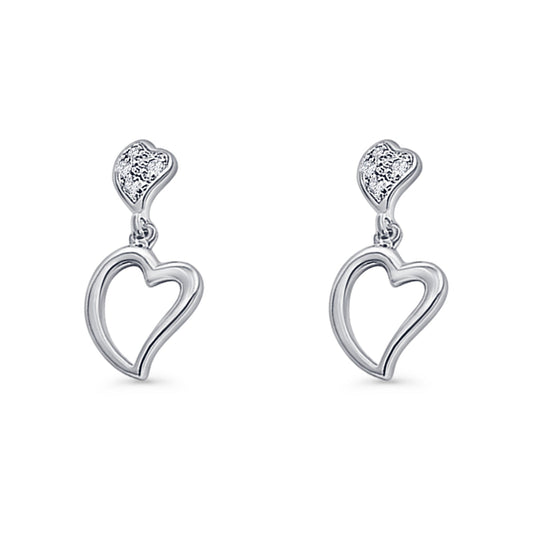 Heart Stud Earring