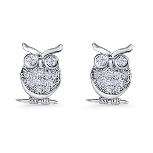 Owl Stud Earrings