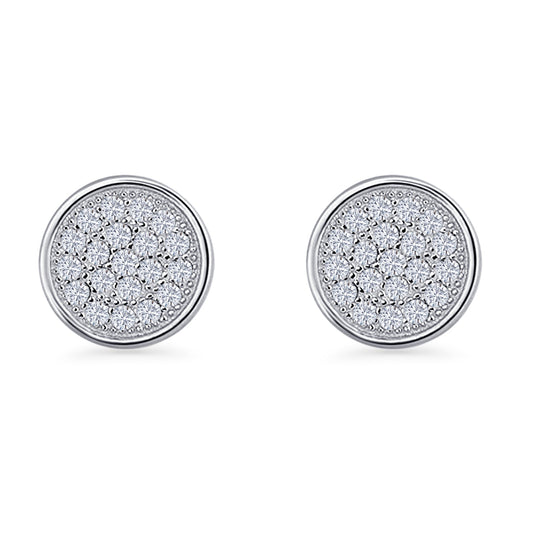 Round Stud Earring