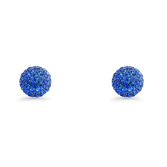 Full Ball Stud Earrings