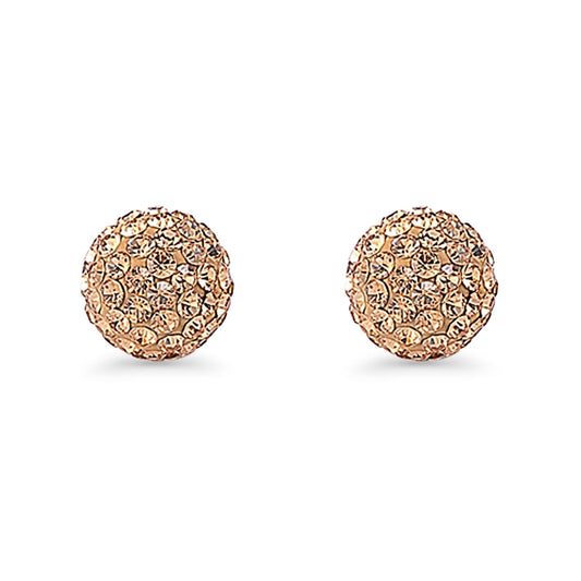 Full Ball Stud Earrings