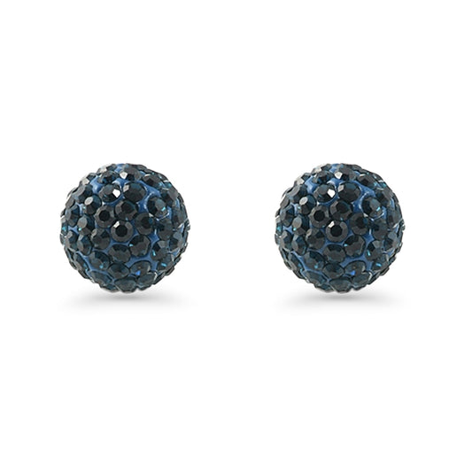 Full Ball Stud Earrings