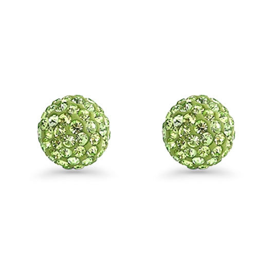 Full Ball Stud Earrings
