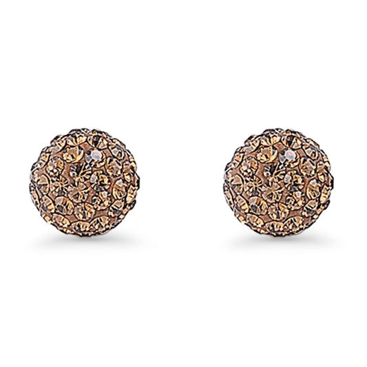 Full Ball Stud Earrings