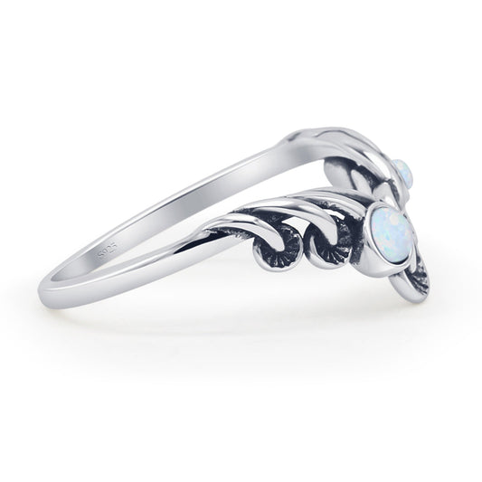 Mushroom Chevron Ring