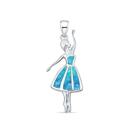 Ballet Dancer Pendant