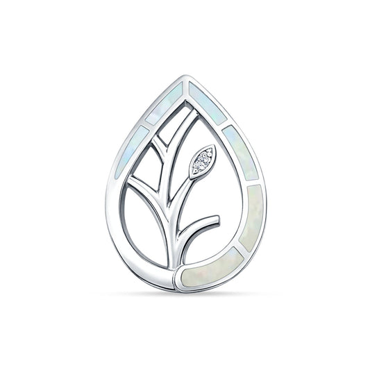 Floral Leaf Pendant