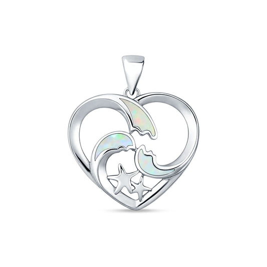 Heart & Star Pendant