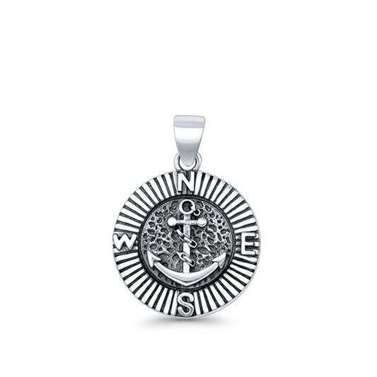 Anchor & Compass Pendant