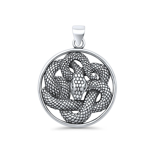 Twisted Snake Pendant