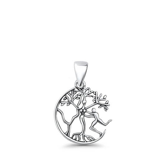 Tree & Man Pendant
