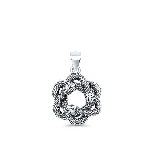 Twisted Snake Pendant