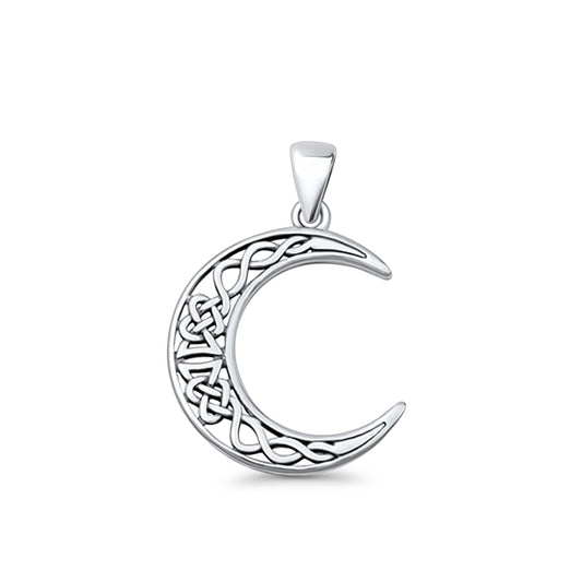 Celtic Moon Pendant