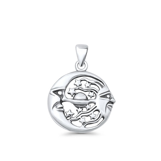 Sun Moon & Stars Pendant