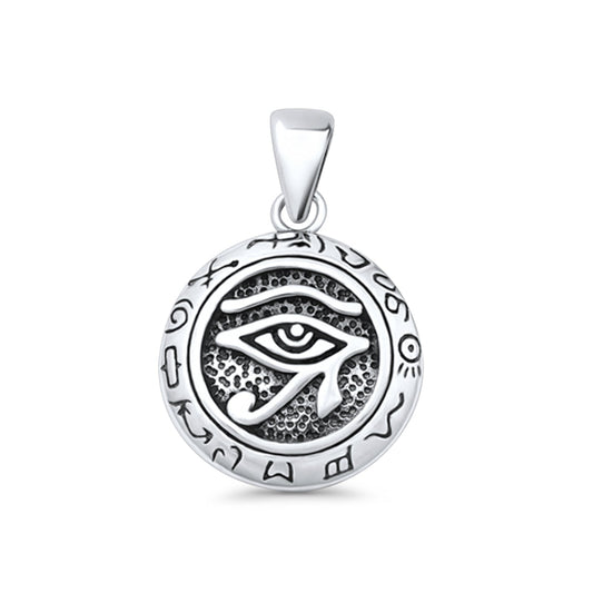 Eye of Horus & Zodiac Pendant