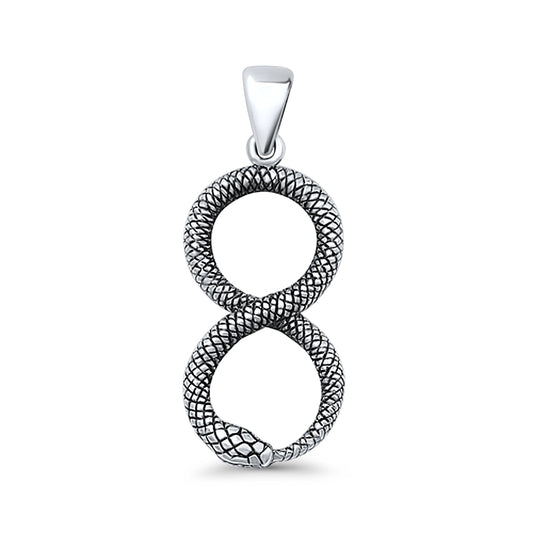 Infinity Snake Pendant
