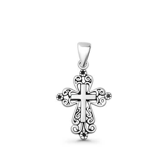 Filigree Cross Pendant