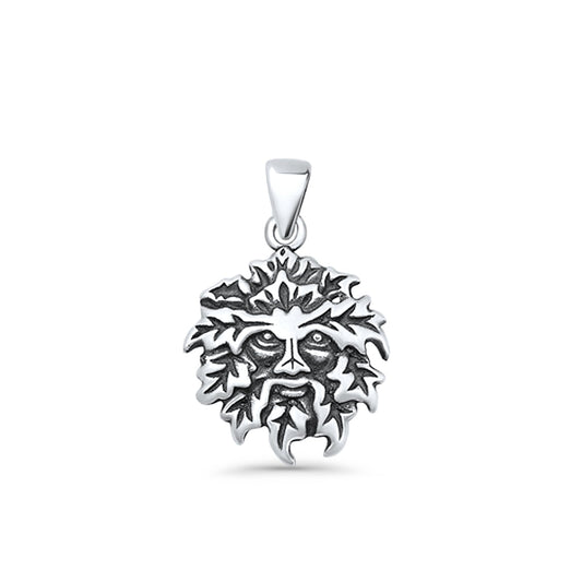 Green Man Pendant