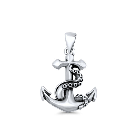 Anchor & Tentacle Pendant
