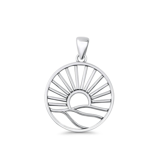 Sun & Hills Pendant