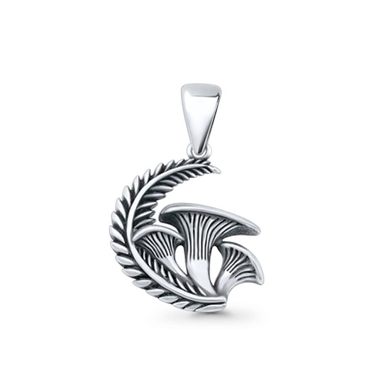 Leaf & Mushroom Pendant