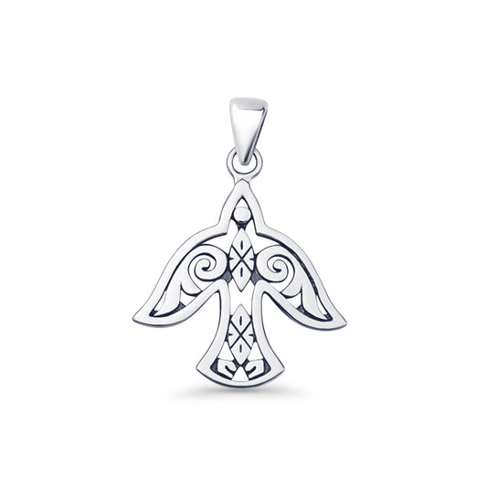 Bird Filigree Pendant