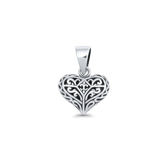 Celtic Filigree Heart Pendant