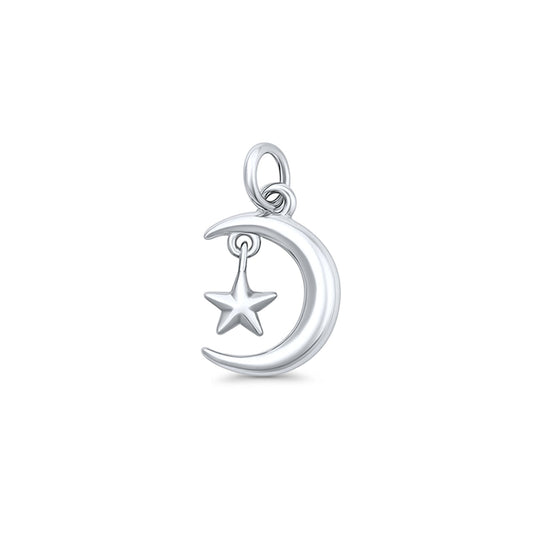 Moon Star Pendant