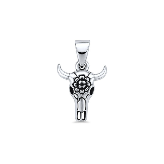 Bull Skull Pendant