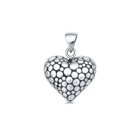 Bubble Heart Pendant