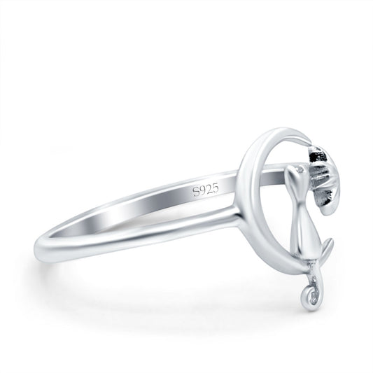 Crescent Moon Ring