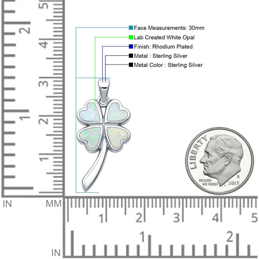Plumeria Heart Pendant