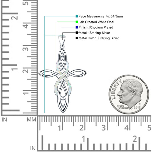 Celtic Cross & Infinity Pendant