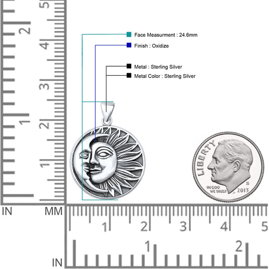Sun & Moon Pendant