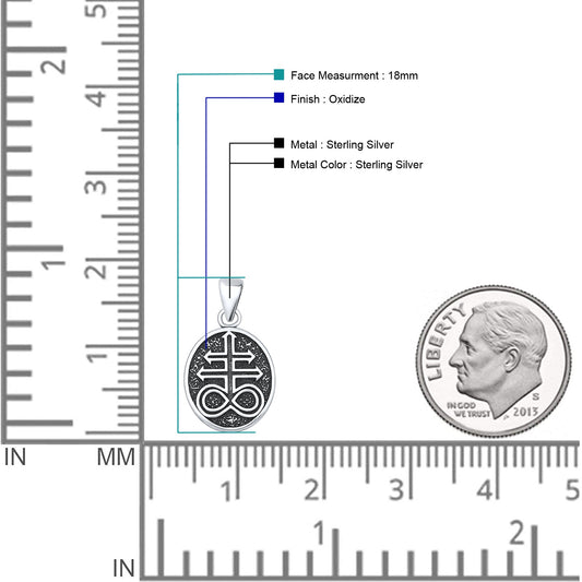 Leviathan Cross Pendant