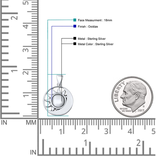 Sun And Moon Pendant